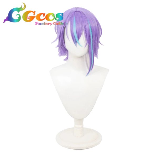 画像1: プロジェクトセカイ カラフルステージ！ feat. 初音ミク　ウィッグ　神代類　5th Anniversary　感謝祭　コスプレ衣装 (1)