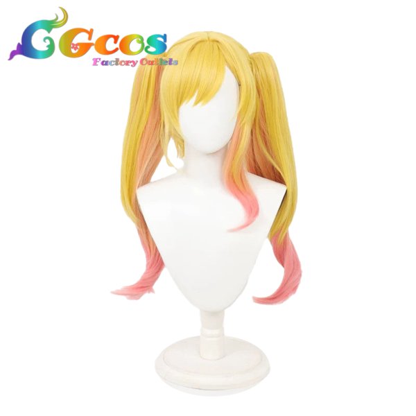 画像1: プロジェクトセカイ カラフルステージ！ feat. 初音ミク　ウィッグ　天馬咲希　5th Anniversary　感謝祭　コスプレ衣装 (1)