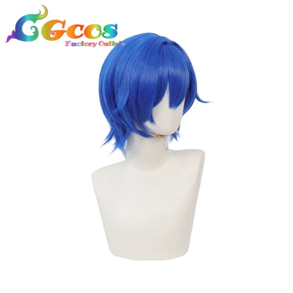 画像2: プロジェクトセカイ カラフルステージ！ feat. 初音ミク　ウィッグ　Kaito　5th Anniversary　感謝祭　コスプレ衣装 (2)