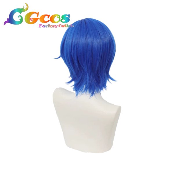 画像3: プロジェクトセカイ カラフルステージ！ feat. 初音ミク　ウィッグ　Kaito　5th Anniversary　感謝祭　コスプレ衣装 (3)