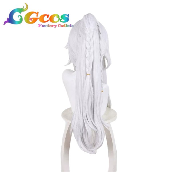 画像3: 原神(げんしん)　ウィッグ　しはく(?白)　コスプレ衣装 (3)