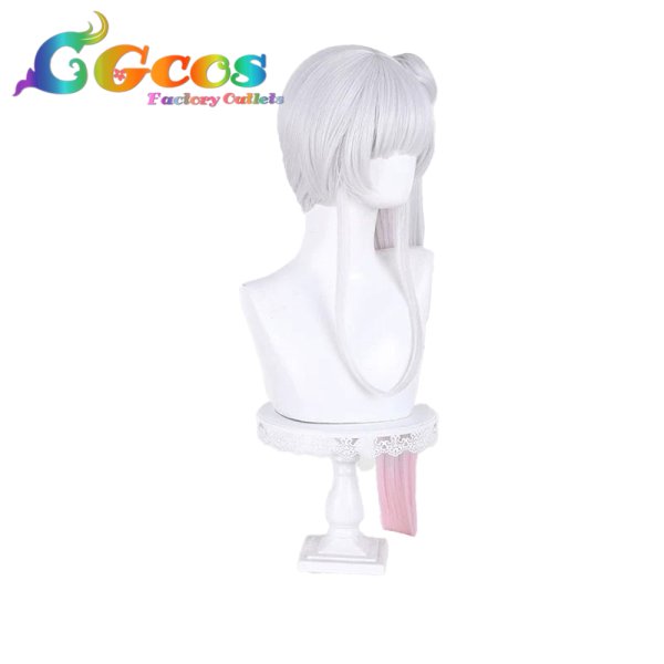 画像3: 超かぐや姫！　ウィッグ　月見ヤチヨ　世界で一番おひめさま　コスプレ衣装 (3)