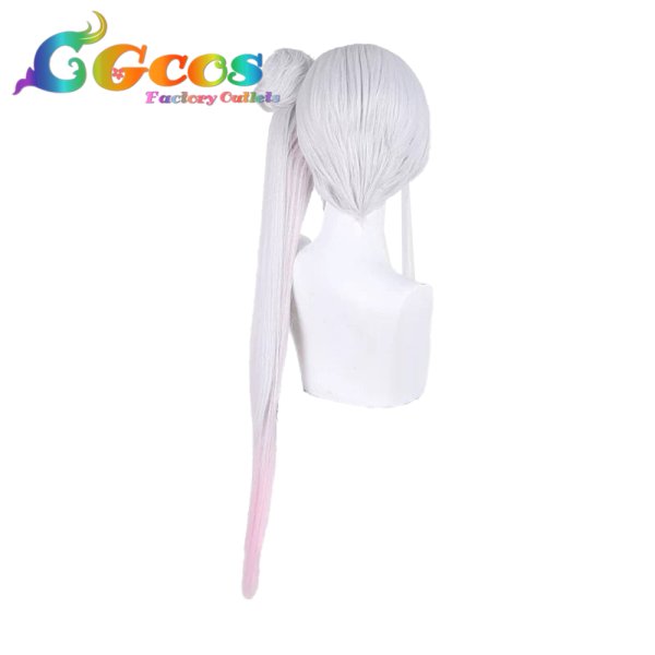 画像4: 超かぐや姫！　ウィッグ　月見ヤチヨ　世界で一番おひめさま　コスプレ衣装 (4)