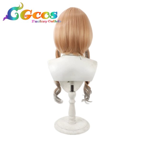 画像4: バーチャルYouTuber　ウィッグ　VTuber　エリー・コニファー(Eli Conifer)　メイド服　コスプレ衣装 (4)