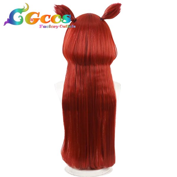 画像4: バーチャルYouTuber　ウィッグ　VTuber　猫汰つな　サイバーパンク　コスプレ衣装 (4)