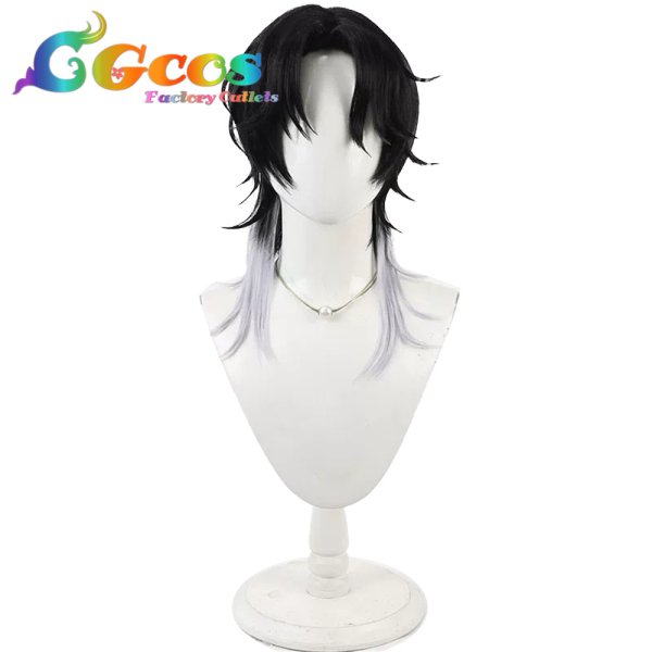 画像1: ペルソナ5: The Phantom X　ウィッグ　北里基良(メッサー)　コスプレ衣装 (1)