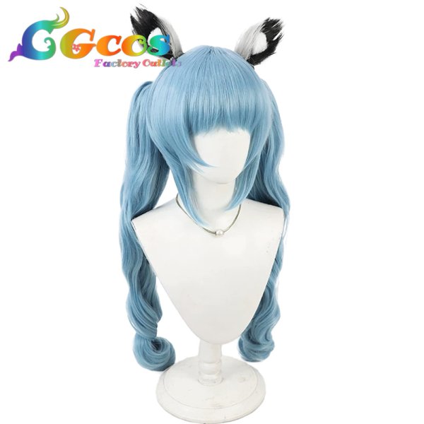 画像2: 勝利の女神：NIKKE　ウィッグ　プリバティ　メイド　コスプレ衣装 (2)