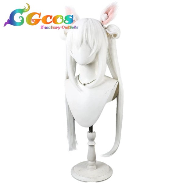 画像2: 勝利の女神：NIKKE　ウィッグ　エヌ:ミラクルフェアリー(Anne:Miracle Fairy)　コスプレ衣装 (2)