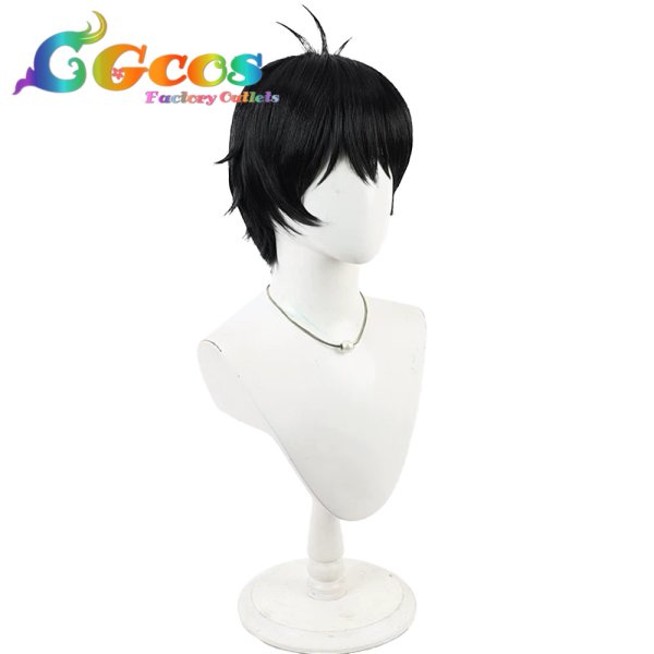 画像2: 真夜中ハートチューン　ウィッグ　山吹有栖　コスプレ衣装 (2)