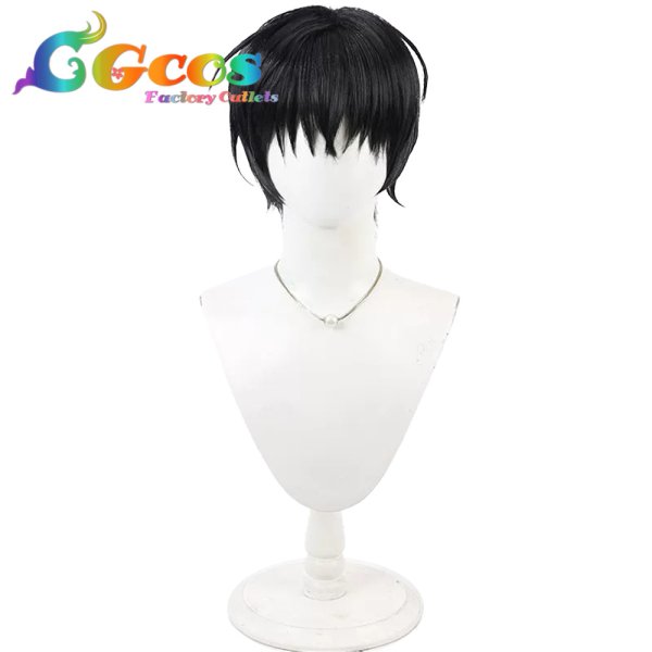 画像1: 刀剣乱舞　ウィッグ　安宅切　コスプレ衣装 (1)