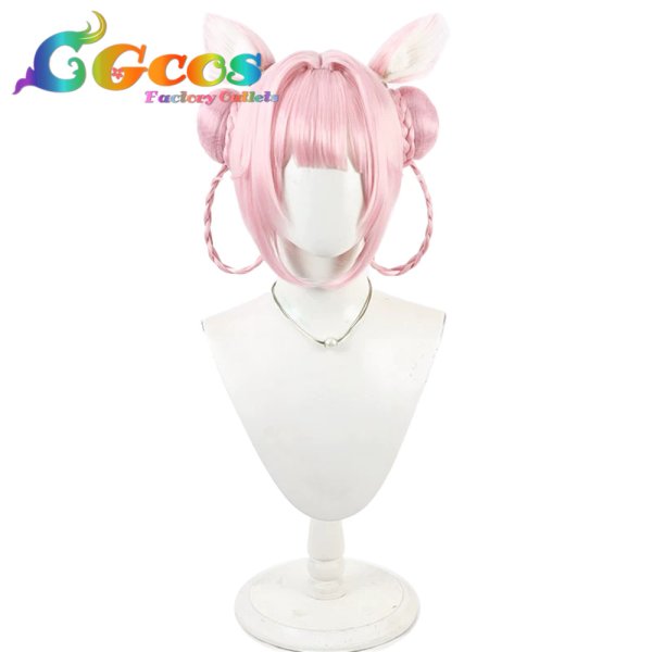 画像1: バーチャルYouTuber　ウィッグ　VTuber　博衣こより　東洋風ファンタジー衣装　コスプレ衣装 (1)