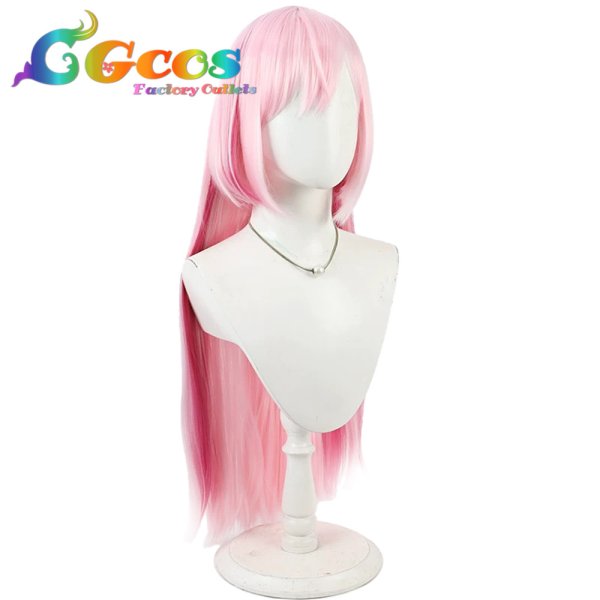 画像2: 死亡遊戯で飯を食う。　ウィッグ　桃乃　コスプレ衣装 (2)