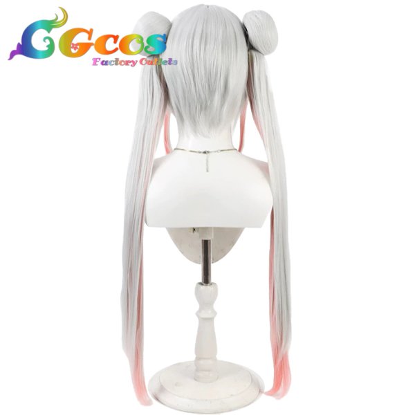 画像4: バーチャルYouTuber　ウィッグ　Vtuber　百鬼あやめ　天女衣装　コスプレ衣装 (4)