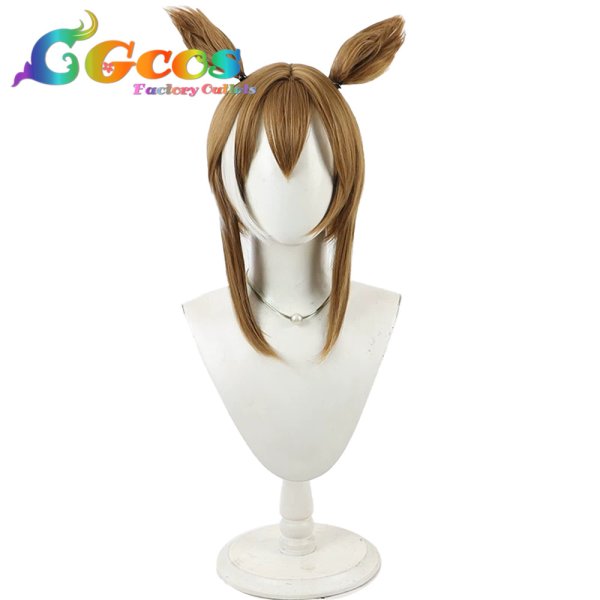 画像1: ウマ娘プリティーダービー　ウィッグ　シュヴァルグラン(水着)　コスプレ衣装 (1)