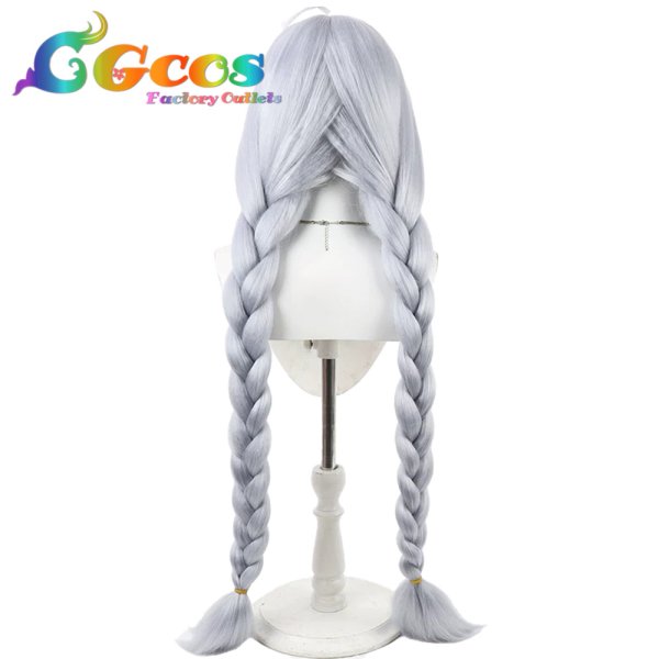 画像4: マギアレコード 魔法少女まどか☆マギカ外伝　ウィッグ　青葉ちか　コスプレ衣装 (4)