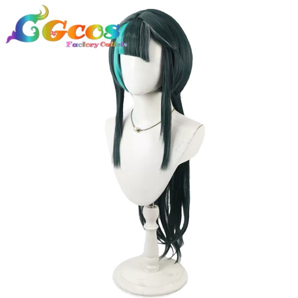 画像3: バーチャルYouTuber　ウィッグ　Vtuber　輪堂千速　コスプレ衣装 (3)