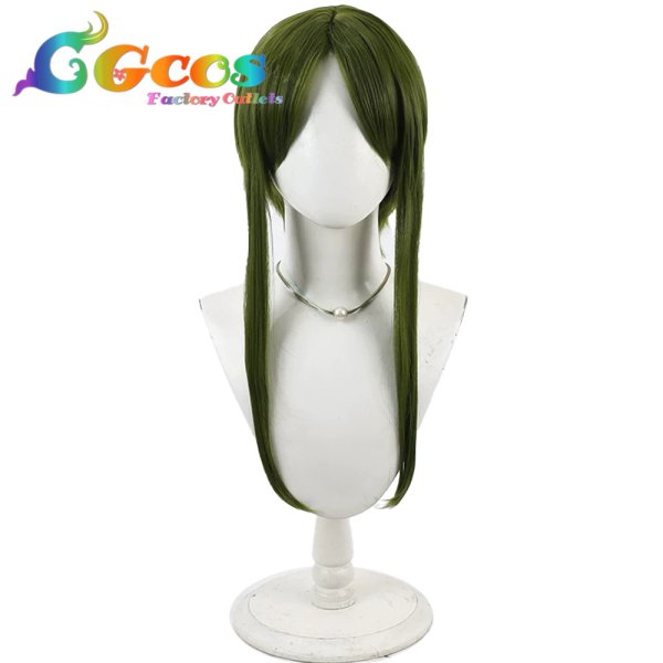 画像1: 東方Project　ウィッグ　丁礼田舞　コスプレ衣装 (1)