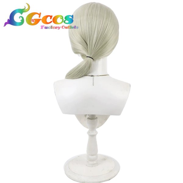 画像4: バイオハザード5　ウィッグ　ジル・バレンタイン　コスプレ衣装 (4)