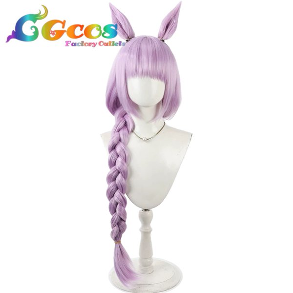 画像1: ウマ娘 シンデレラグレイ　ウィッグ　ムーンライトルナシー　コスプレ衣装 (1)