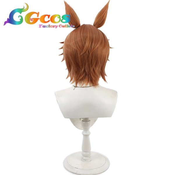 画像4: ウマ娘プリティーダービー　ウィッグ　ディクタストライカ　コスプレ衣装 (4)