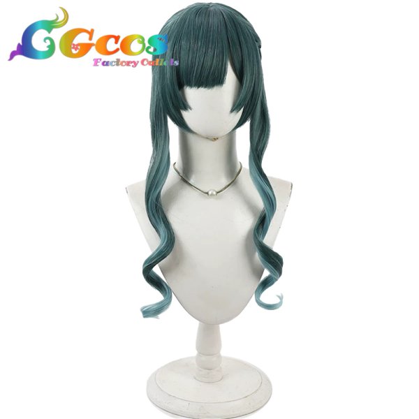 画像1: アークナイツ：エンドフィールド　ウィッグ　ザイヒ　コスプレ衣装 (1)