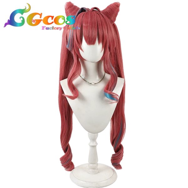 画像1: アークナイツ：エンドフィールド　ウィッグ　イヴォンヌ　コスプレ衣装 (1)