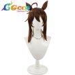 画像1: ウマ娘プリティーダービー　ウィッグ　ナカヤマフェスタ　祝祭遊戯　コスプレ衣装 (1)