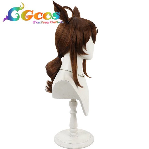 画像2: ウマ娘プリティーダービー　ウィッグ　ナカヤマフェスタ　祝祭遊戯　コスプレ衣装 (2)