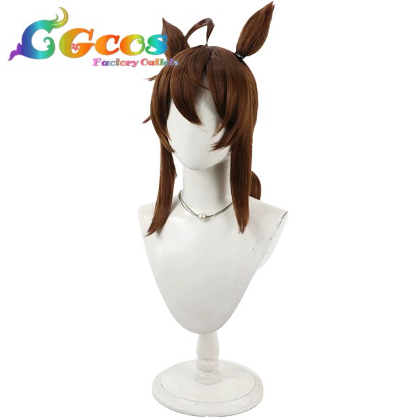 画像3: ウマ娘プリティーダービー　ウィッグ　ナカヤマフェスタ　祝祭遊戯　コスプレ衣装 (3)