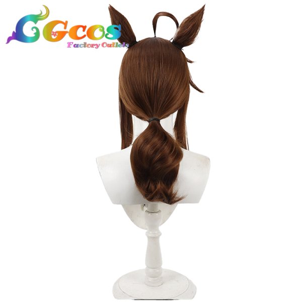 画像4: ウマ娘プリティーダービー　ウィッグ　ナカヤマフェスタ　祝祭遊戯　コスプレ衣装 (4)