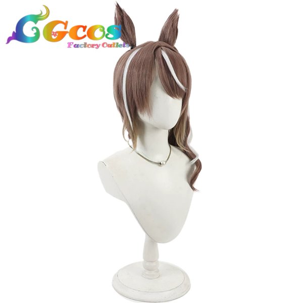 画像2: ウマ娘プリティーダービー　ウィッグ　トーセンジョーダン　ハロウィン　コスプレ衣装 (2)