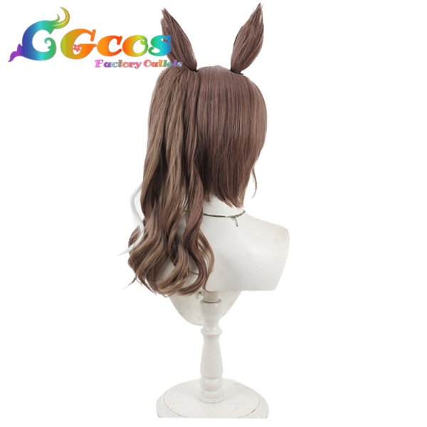 画像4: ウマ娘プリティーダービー　ウィッグ　トーセンジョーダン　ハロウィン　コスプレ衣装 (4)