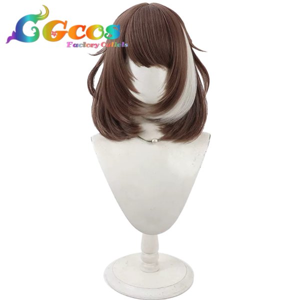 画像1: ウマ娘プリティーダービー　ウィッグ　マルシュロレーヌ　コスプレ衣装 (1)