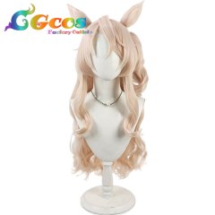 ウマ娘プリティーダービー　ウィッグ　ヴィクトワールピサ　コスプレ衣装