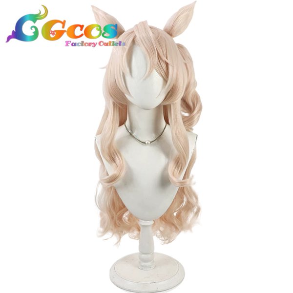 画像1: ウマ娘プリティーダービー　ウィッグ　ヴィクトワールピサ　コスプレ衣装 (1)