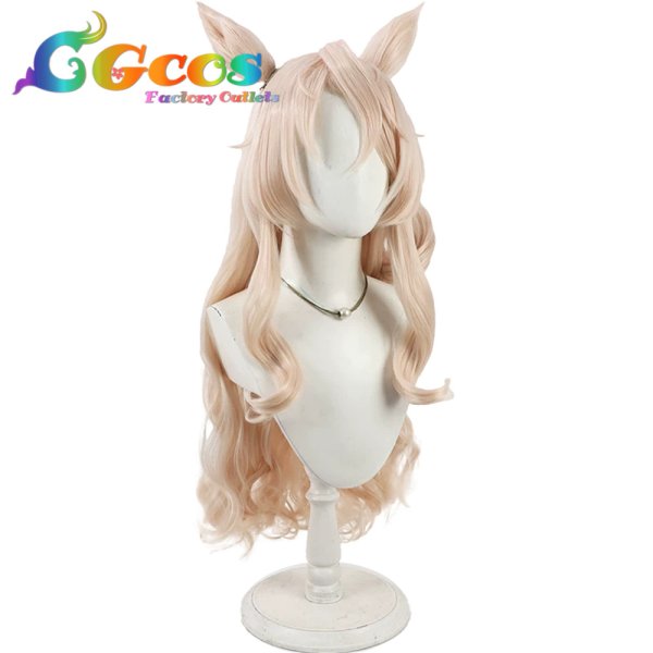 画像3: ウマ娘プリティーダービー　ウィッグ　ヴィクトワールピサ　コスプレ衣装 (3)