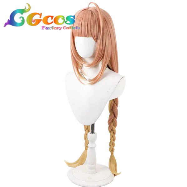 画像2: ブルーアーカイブ　ウィッグ　円堂シミコ　マジカル　コスプレ衣装 (2)