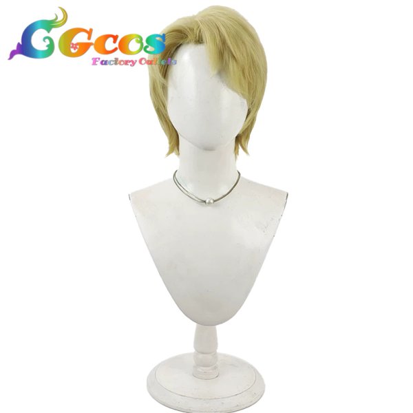 画像1: 機動戦士ガンダムSEED　ウィッグ　ムウ・ラ・フラガ　コスプレ衣装 (1)