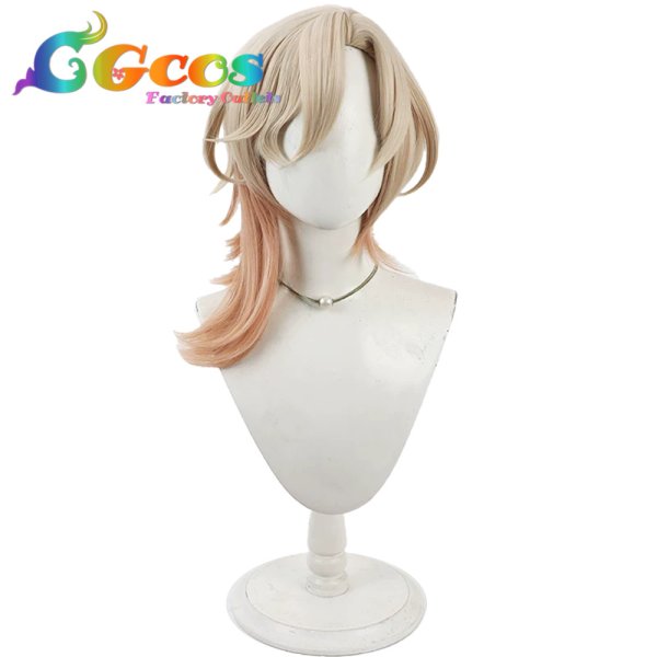 画像1: 崩壊：スターレイル　ウィッグ　朽葉　コスプレ衣装 (1)