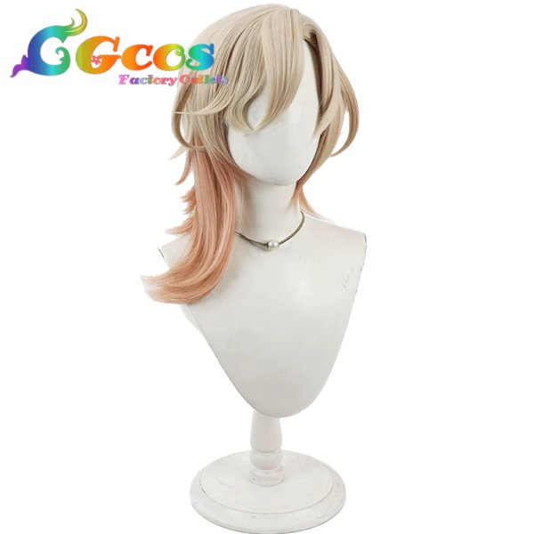 画像2: 崩壊：スターレイル　ウィッグ　朽葉　コスプレ衣装 (2)