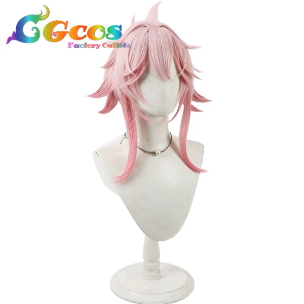 画像2: 崩壊：スターレイル　ウィッグ　緋英　コスプレ衣装 (2)