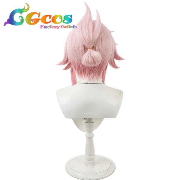 画像4: 崩壊：スターレイル　ウィッグ　緋英　コスプレ衣装 (4)