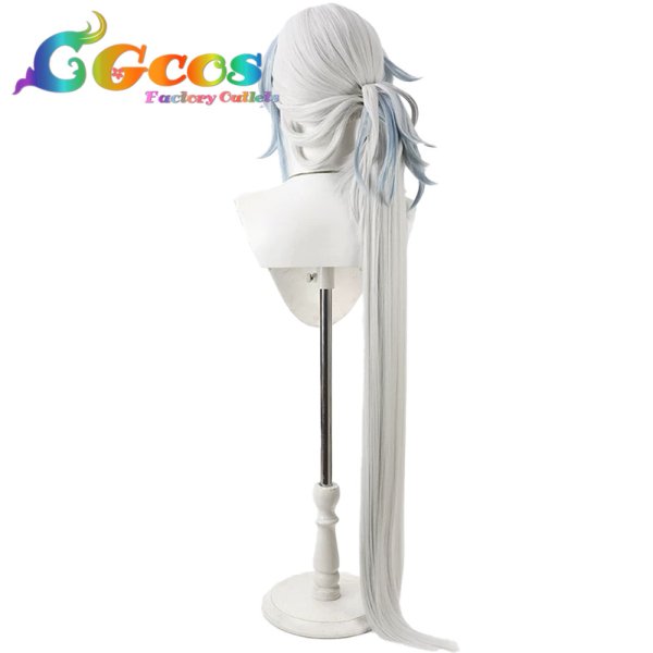 画像4: 崩壊：スターレイル　ウィッグ　爻光　コスプレ衣装 (4)