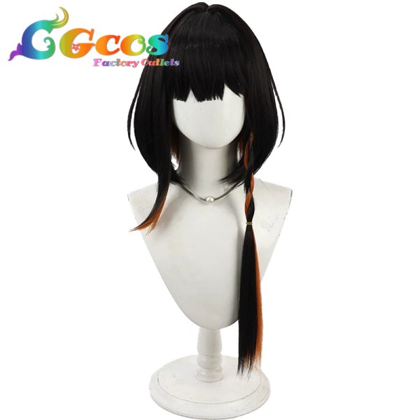 画像1: アークナイツ　ウィッグ　ジエ　コスプレ衣装 (1)