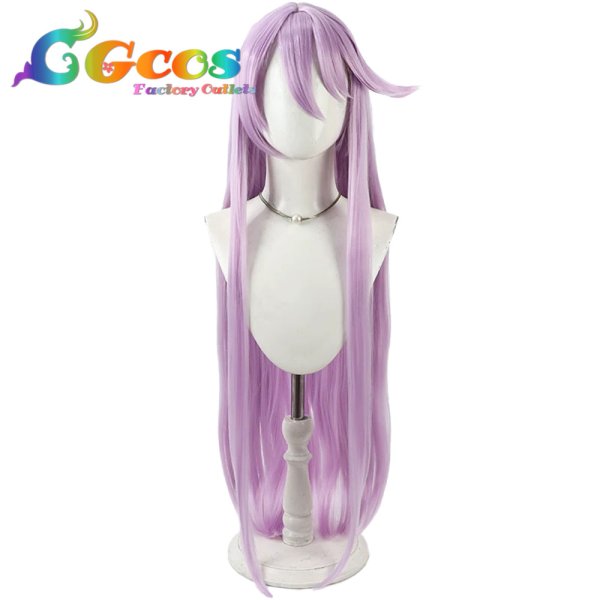 画像1: ハートキャッチプリキュア！　ウィッグ　月影ゆり　コスプレ衣装 (1)