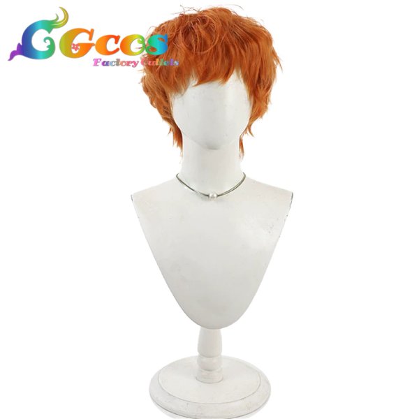 画像1: 忍たま乱太郎　ウィッグ　猪名寺乱太郎　コスプレ衣装 (1)