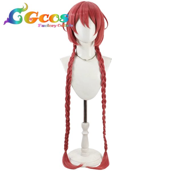 画像1: バーチャルYouTuber　ウィッグ　VTuber　甘結もか　初期衣装　コスプレ衣装 (1)