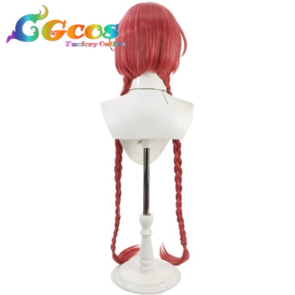 画像4: バーチャルYouTuber　ウィッグ　VTuber　甘結もか　初期衣装　コスプレ衣装 (4)