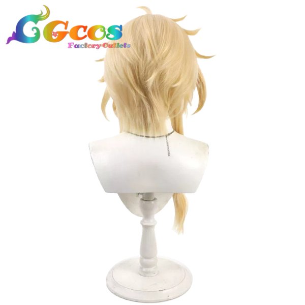 画像4: 刀剣乱舞　ウィッグ　一文字則宗　コスプレ衣装 (4)