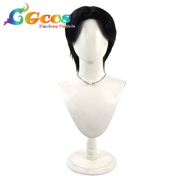 画像1: 刀剣乱舞　ウィッグ　稲葉江　コスプレ衣装 (1)